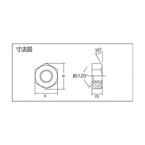 NTSS0012 ユニクローム六角ナット