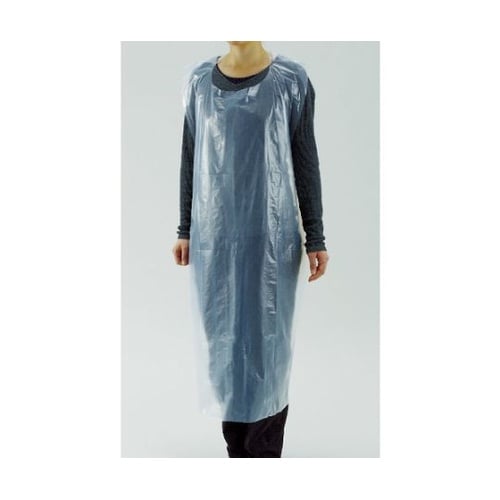 ポリエチレン使い捨てエプロン サイズフリ