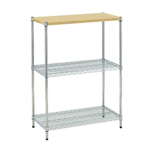 MEW24S メッシュラック用木製棚板