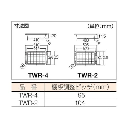 TWR4−R ツールワゴンロイヤル 赤