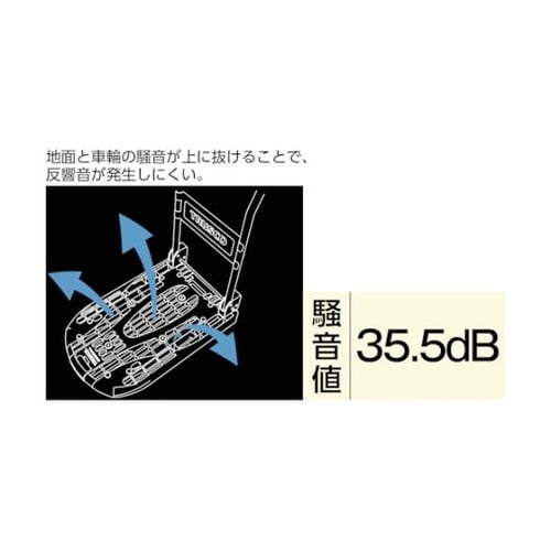 樹脂台車 カルティオ(スチールハンドルタ