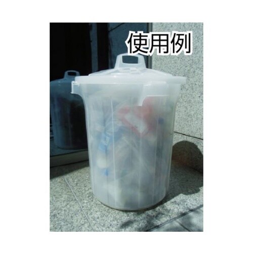 TPTM75F半透明PPペール丸型75蓋