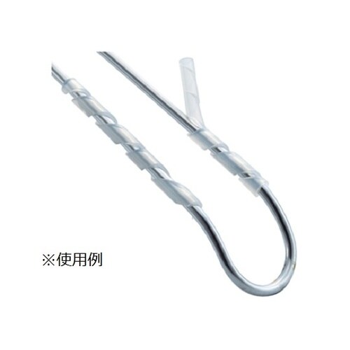 スベリ止めスパイラルチューブレール 透明