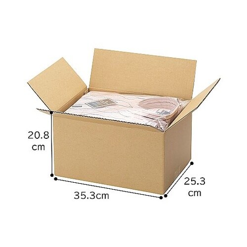 ダンボール 35.3×25.3×20.8