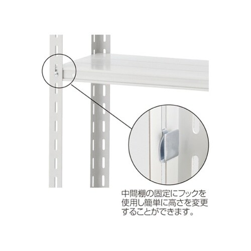 61−362−1−5 軽量ラック 3段