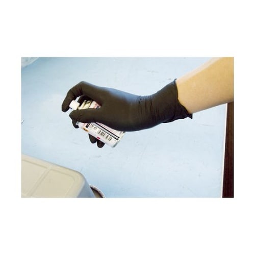 TGNN08BKLニトリル手袋粉無黒百枚