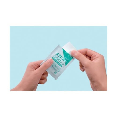 メガネのふくだけシート クリーナー&くも