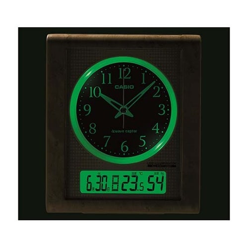 TQT351NJ1JF電灯付電波時計黒