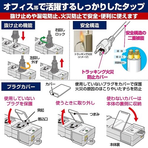 OAT−JPC43B 事務所向けタップ