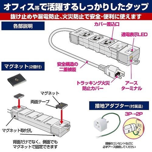 OAT−JPC43B 事務所向けタップ