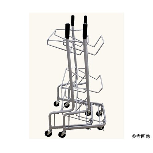 3段バスケットワゴン(カゴ3個付き) エ