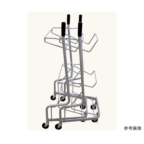 3段バスケットワゴン(カゴ3個付き) ブ