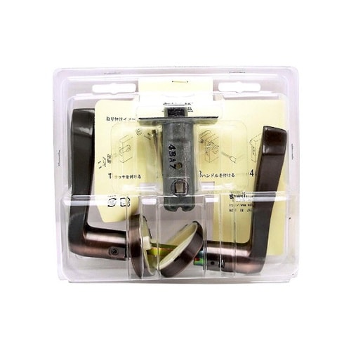 室内用レバーハンドル 通路の錠 ブロンズ