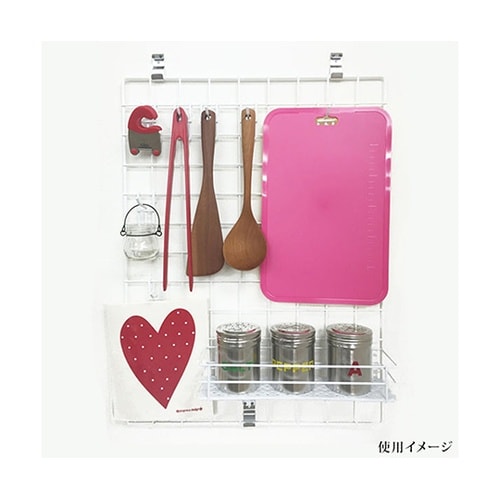 メッシュパネル 白 幅450mm×高さ6