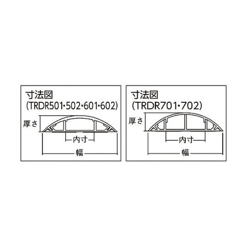 TRDR702W 配線カバー 2M 白