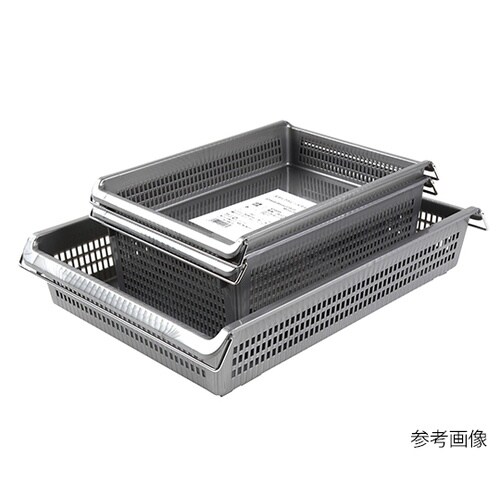 スタックトレー メタルハンドル付 深型小