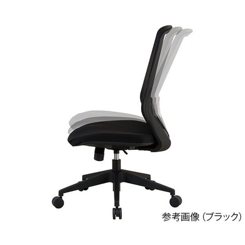オフィスチェア メッシュ張り ブラック