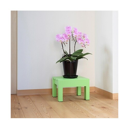 ST−427 プラスチック万能台正方形緑