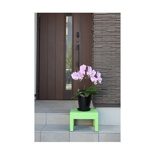 ST−427 プラスチック万能台正方形緑