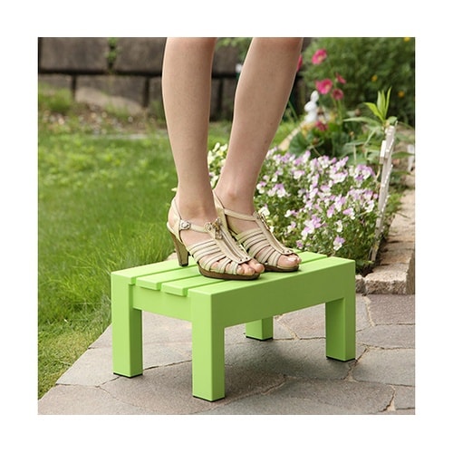 ST−407 プラスチック万能台長方形緑