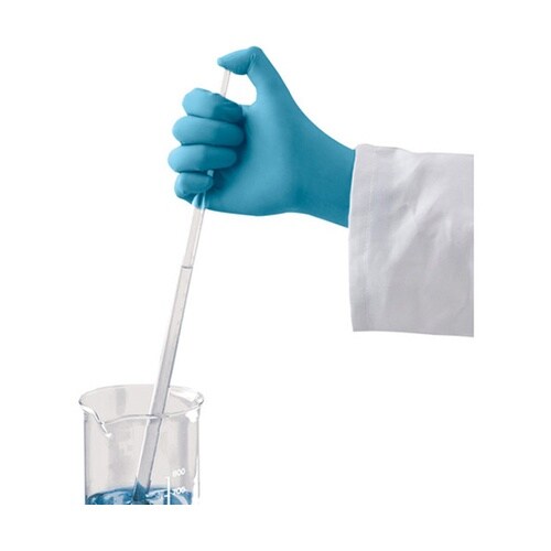 耐薬品ニトリルゴム使い捨て手袋 タッチエ