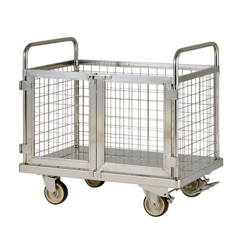 MD−9060D 金網付きステンレス台車