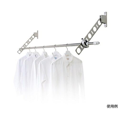 KAN55−K 窓壁用物干金物ブラック