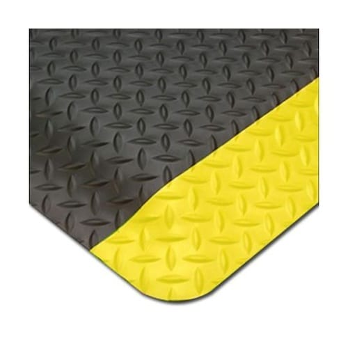 J2338 高耐久疲労軽減マット 黒×黄