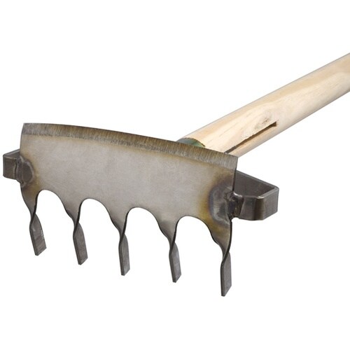 ステンレス刃草刈りレーキ 1200mm