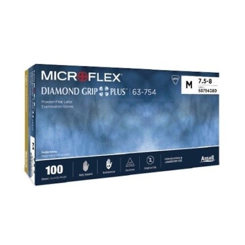 天然ゴム使い捨て手袋 マイクロフレックス