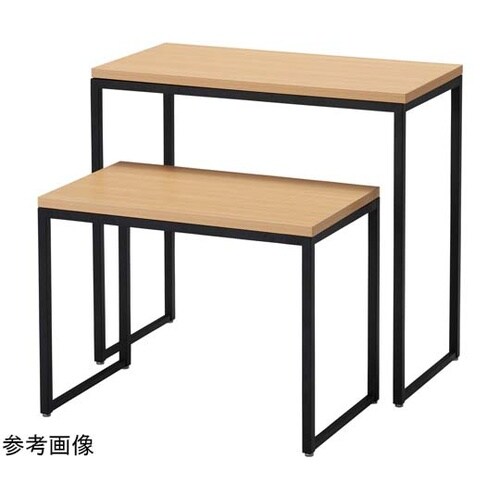 ショーテーブル D45cm ブラックフレ