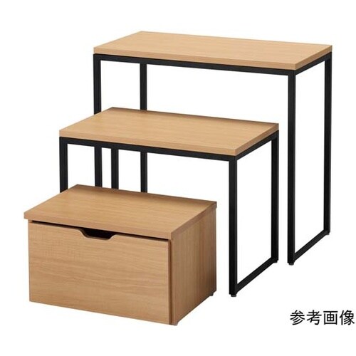 ショーテーブル D45cm ブラックフレ