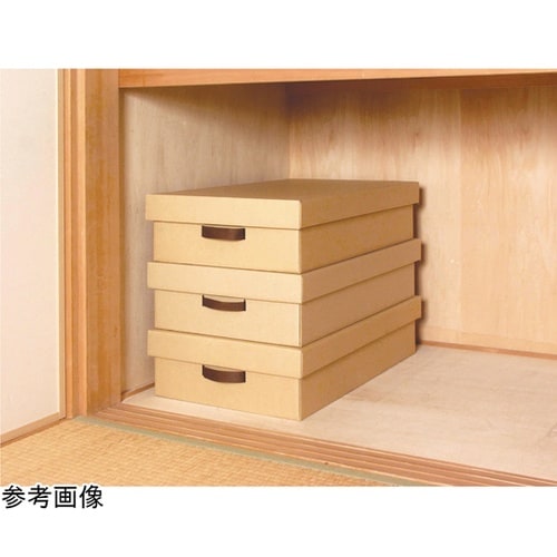 押入ふた式衣装ケース ナチュラル 5個入