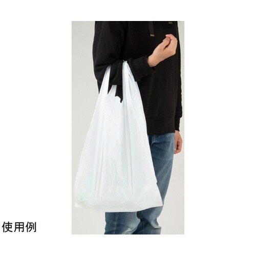 レジ袋乳白 東60西50号350(500