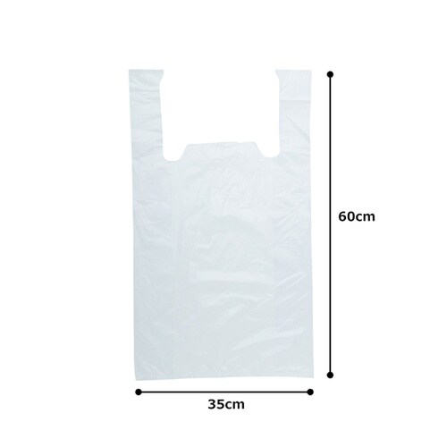 レジ袋乳白 東60西50号350(500