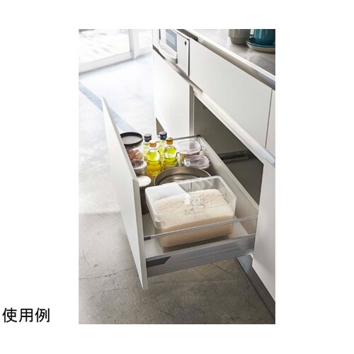 密閉 シンク下米びつ プレート 5kg