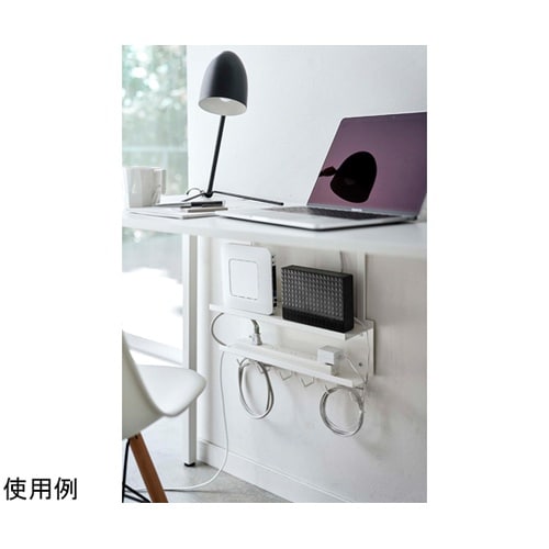 デスク下 ケーブル&ルーター収納ラック