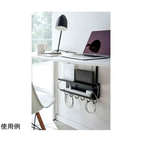 デスク下 ケーブル&ルーター収納ラック