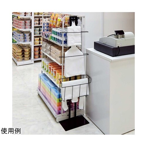 レジ袋什器 シンプルタイプ 61−797
