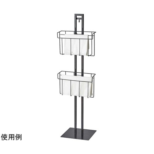 レジ袋什器 カゴタイプ 61−797−7
