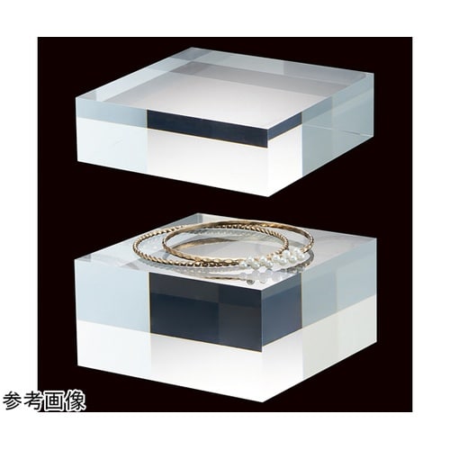 アクリル角柱 10cm角 H3cm 61