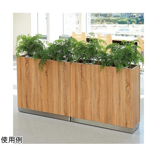 木製プランターボックス ラスティック柄