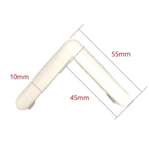 蓄光コーナーガードパッド 赤/白 114