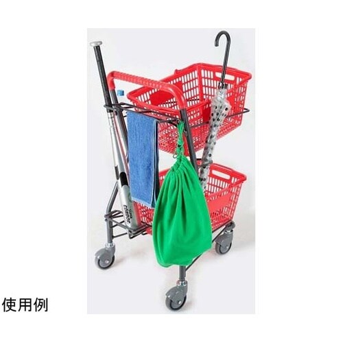 ボールカート レッド グレー D630×