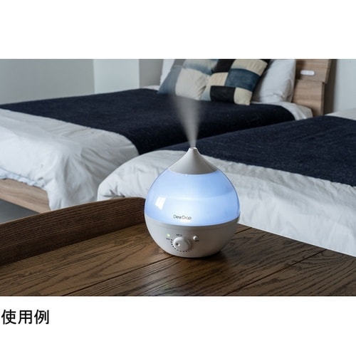 アロマ加湿器「デュードロップS」 ホワイ