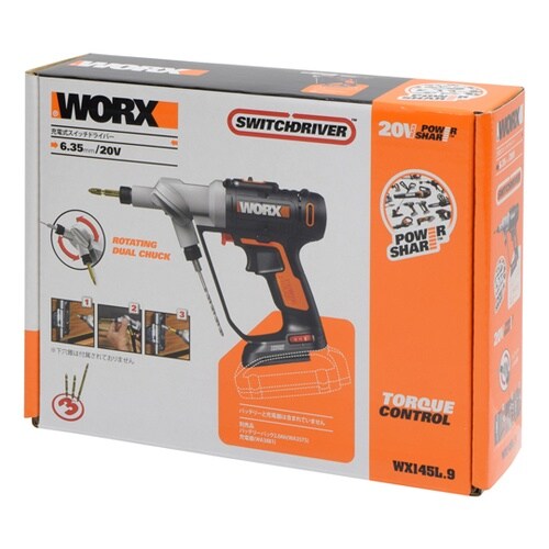 充電式スイッチドライバー本体 WX145