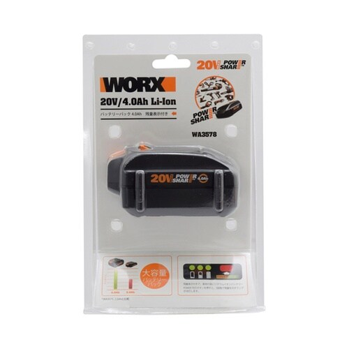 バッテリーパック4.0Ah WA3578