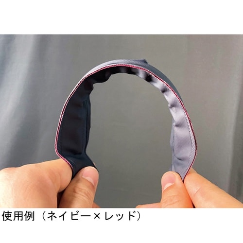 ヒモイランエプロン ホワイト×グリーン