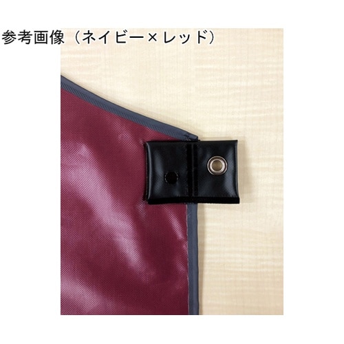 ヒモイランエプロン ホワイト×グリーン