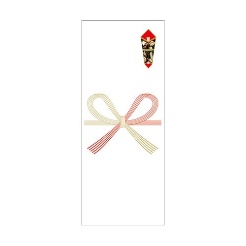 シール札紙 無字 50片×5冊セット入